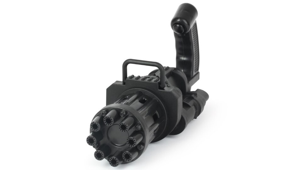Caliber Gatling Gun Bubble Maker