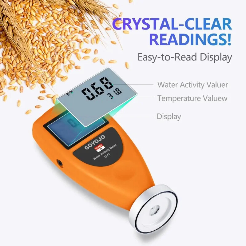 Smart Bluetooth Water Activity Meter Tester for Jerky & Dried Fruit