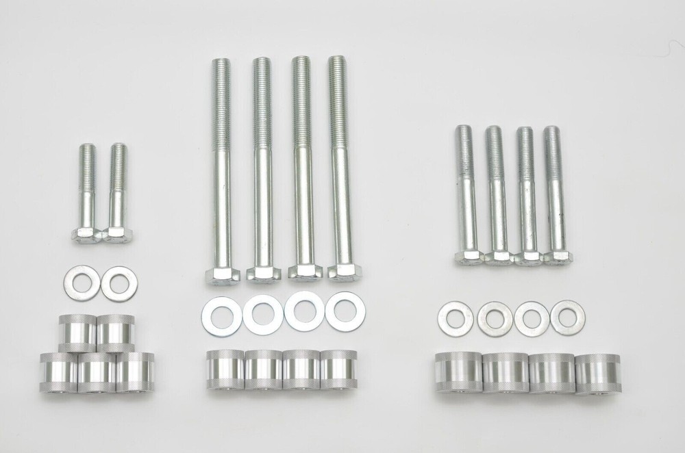 1320 2 INCH Element Front & Rear LIFT kit SPACERS subframe & Trailing arm drop