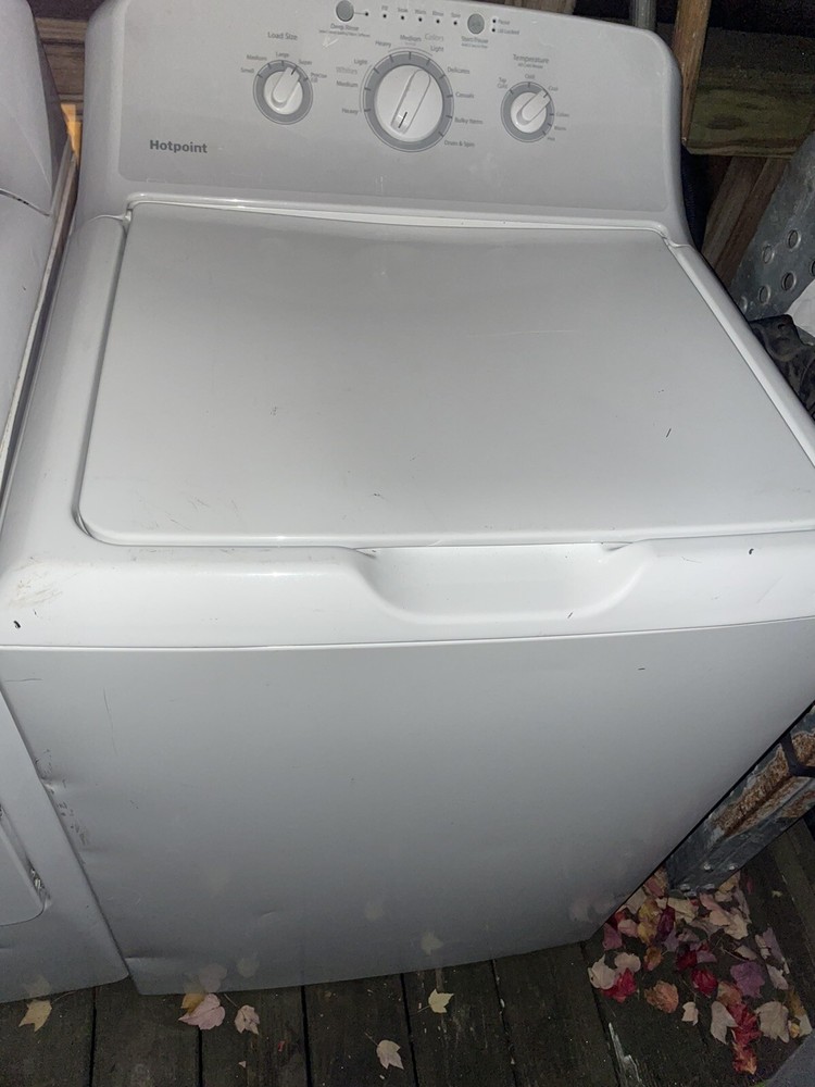 Used Hot Point washer and dryer set