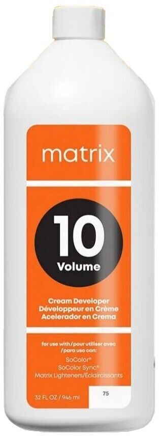 Matrix SoColor Cream Developer Lighteners - Choose 16 oz or 32 oz Developer