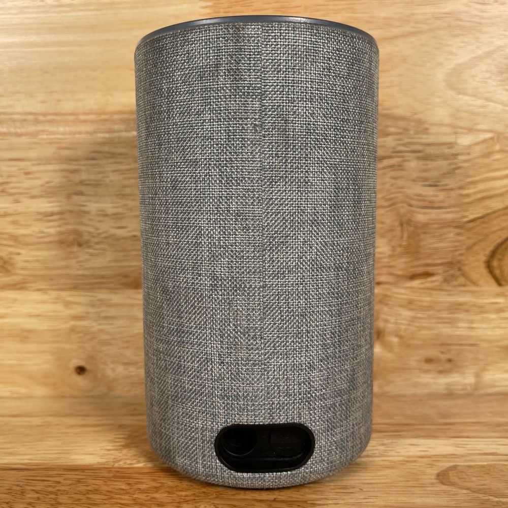 Amazon Echo (2nd Generation) Gray Dolby Powered Alexa-Enabled Smart Speaker