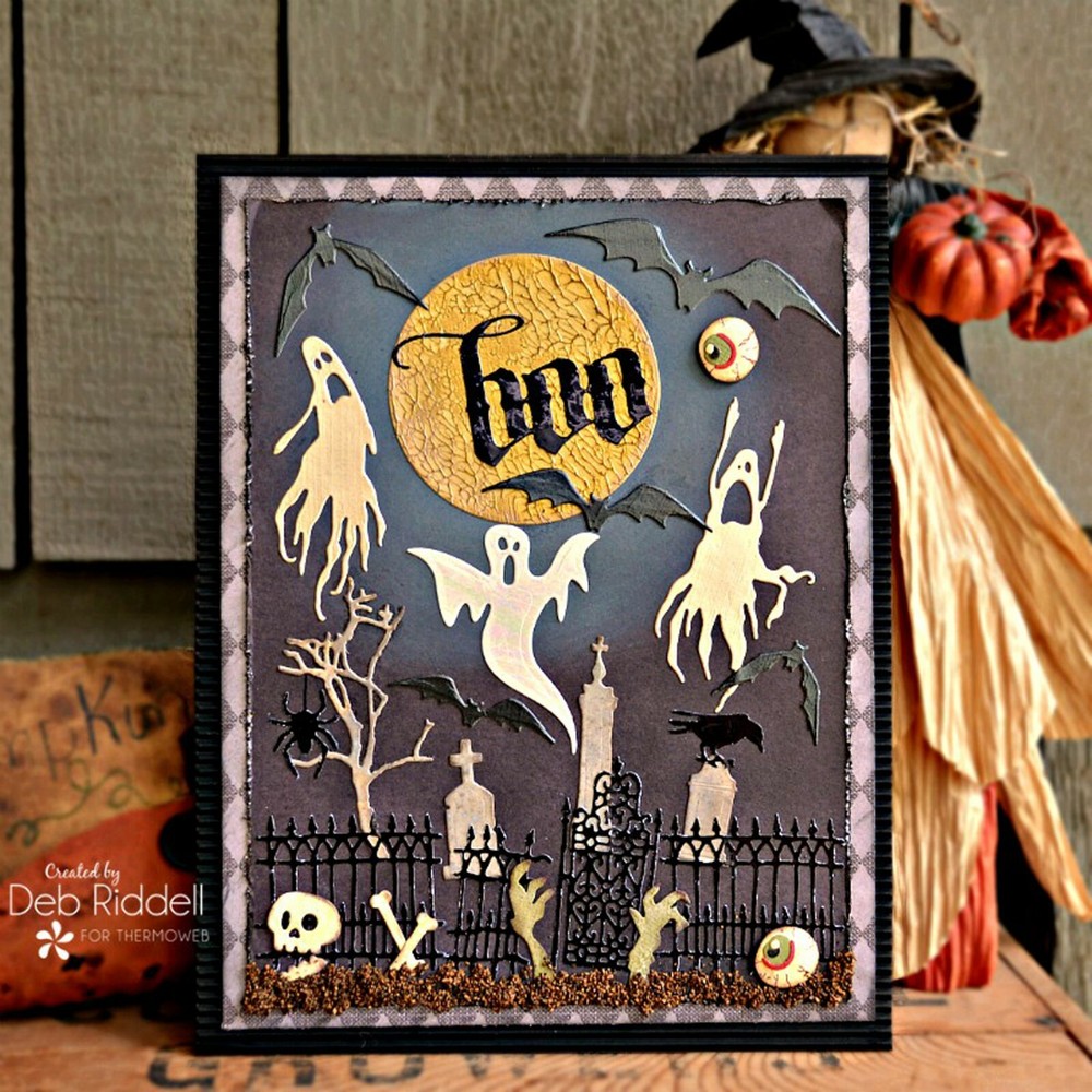 Sizzix Thinlits Frightful Things #664209 17pk set Retail $24.99 Tim Holtz