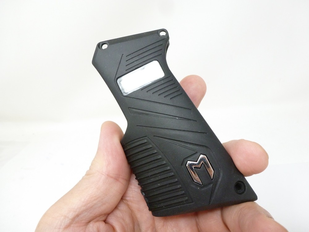 NEW Macdev Clone 5 / 5S / Cyborg 6 wrap around rubber Grips Black Paintball