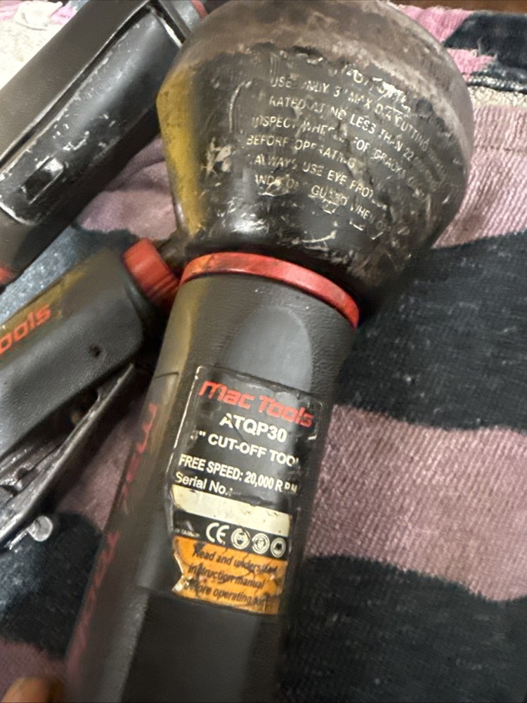 Mac Tools Cut Off Wheels And Die Grinder