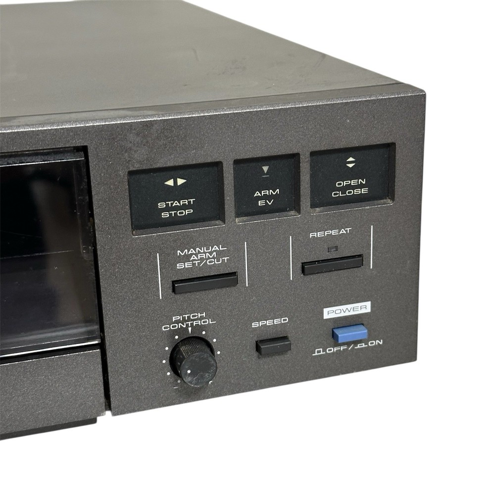 Pioneer PL-05 Front Loading Stereo Turntable POWERS ON - PARTS or Not Working
