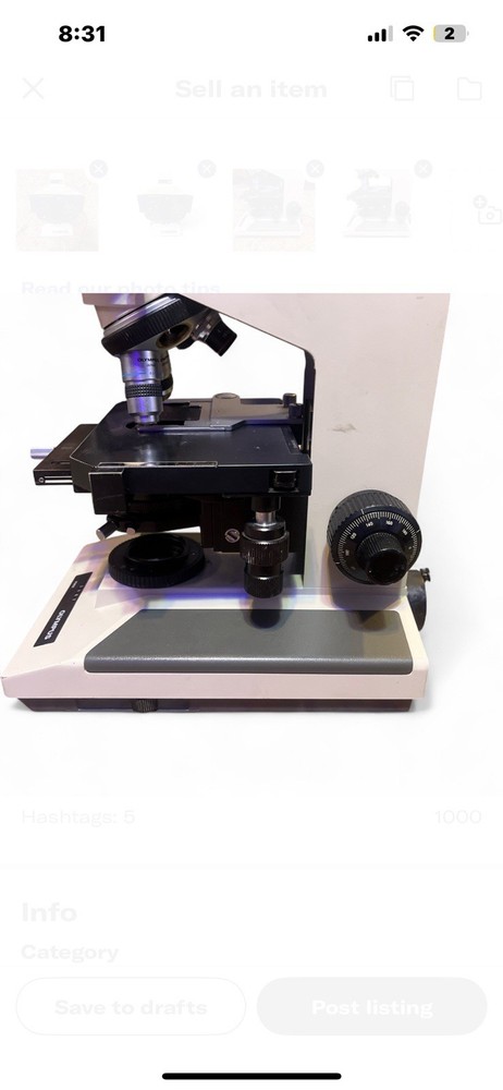 Olympus BH-2 BH2 BHTU Binocular Microscope with 2 Eyepieces and 3 Objectives