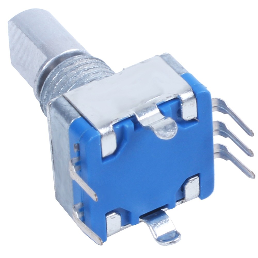 20-point shaft Detents encoder and 360 degree rotary with push button +5607