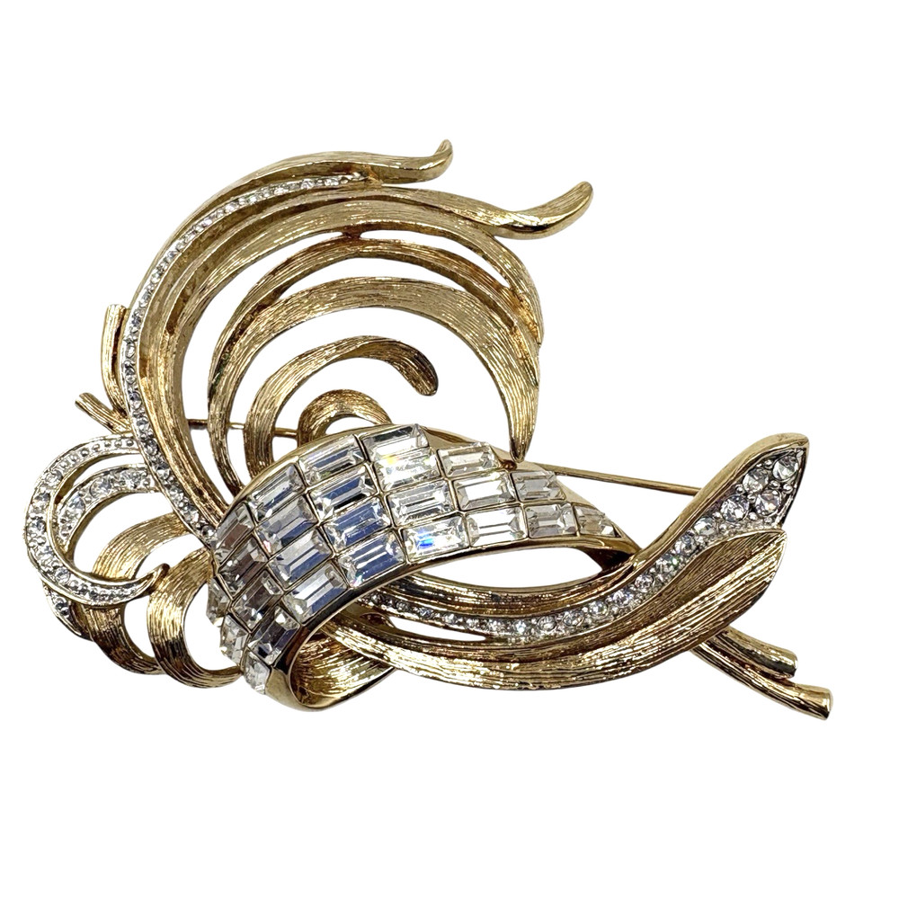 Nolan Miller Wave Tree Brooch