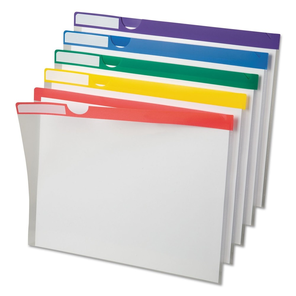 Pendaflex Poly Index Folders, 10 Pack, Letter, Assorted (50981EE)