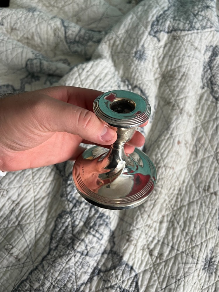 Birmingham Sterling Silver Candlestick