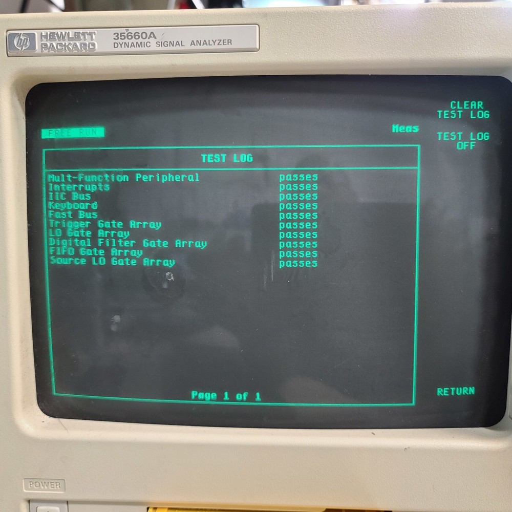 HP 35660A Dynamic Signal Analyzer *Tested*