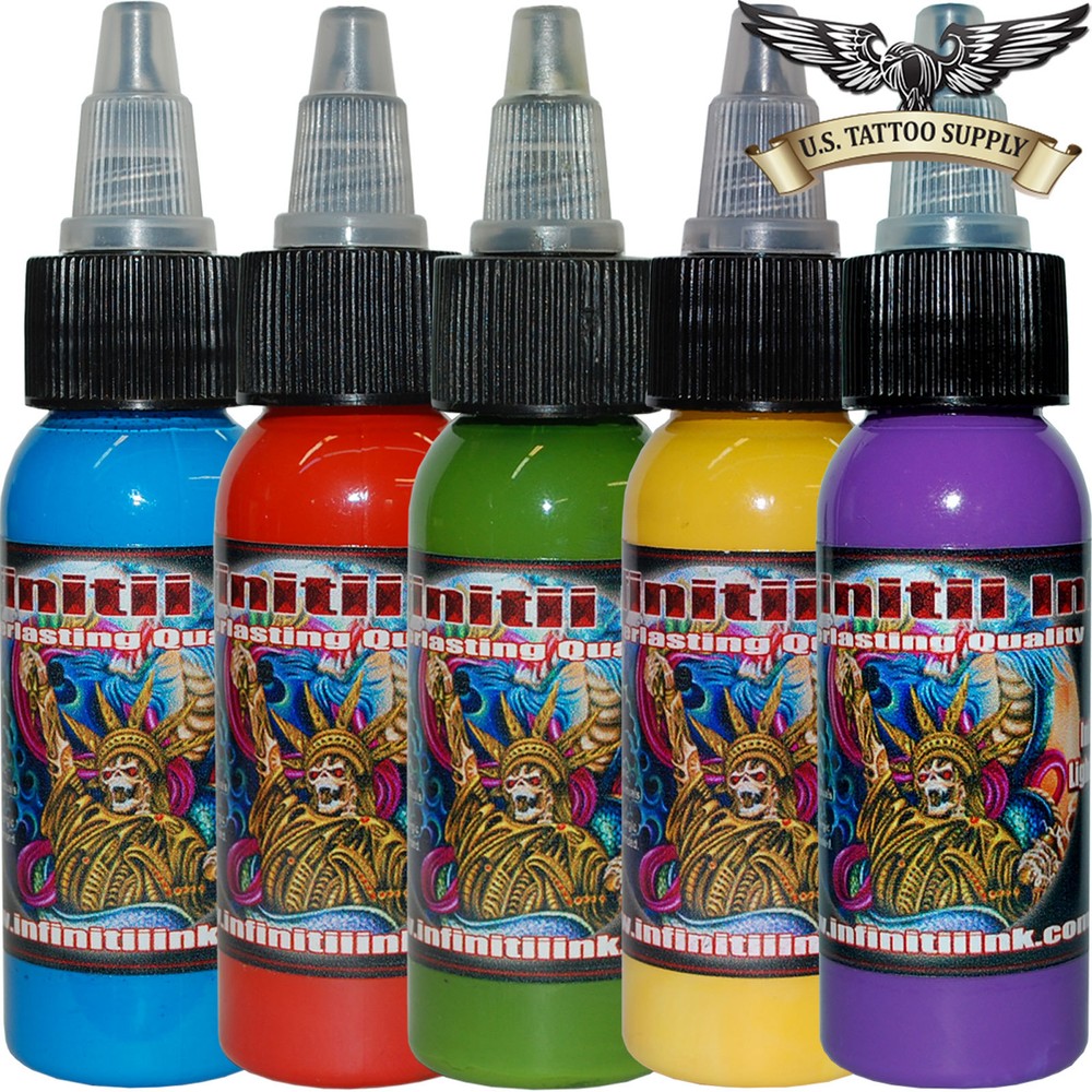 Infinitii Tattoo Ink 1 oz 5 pcs Set #5