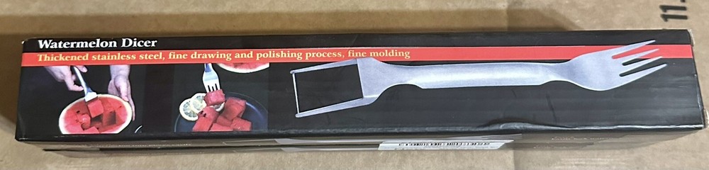 2-in-1 Watermelon Dicer Slicer Fork. New. 2 Pack READ