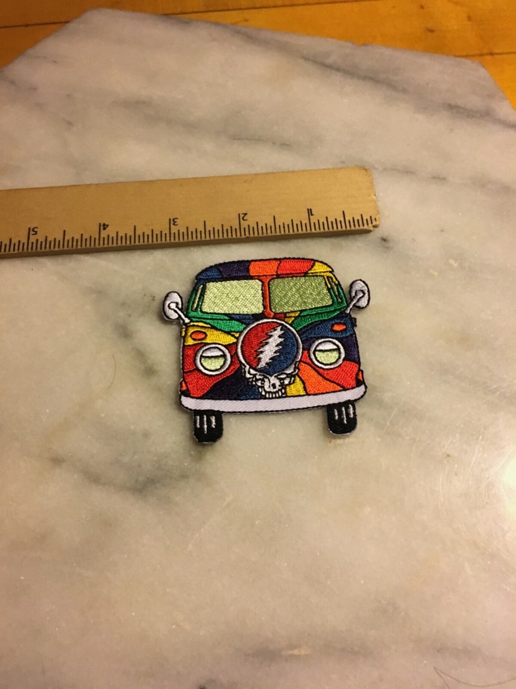 GRATEFUL DEAD IRON ON PATCH