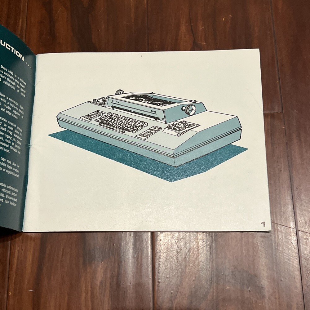 Dura 1041 Operation Manual