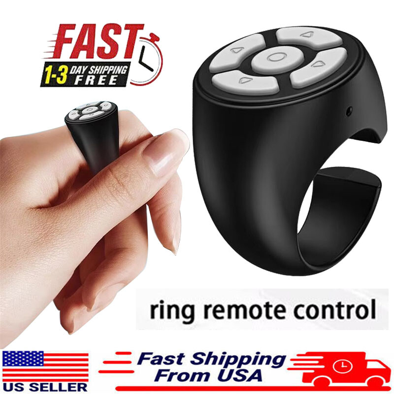 Fingertip Wireless Bluetooth Remote Control Turner Scrolling Remote Control Page