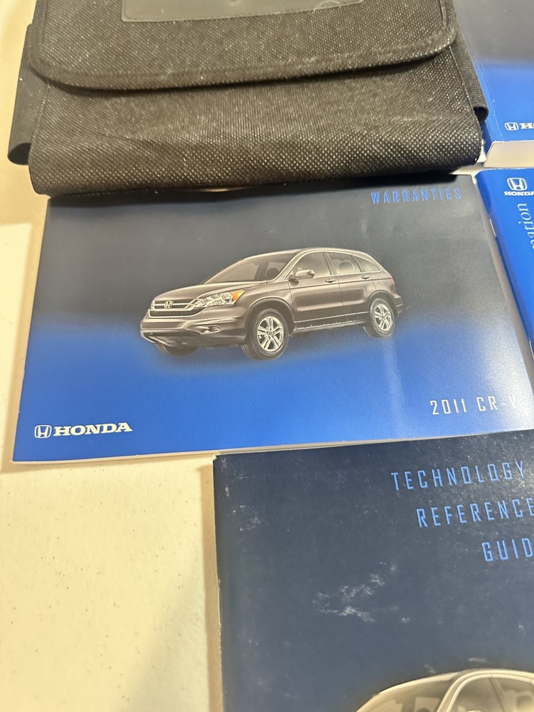 2011 Honda CR-V Owner's Manual Set