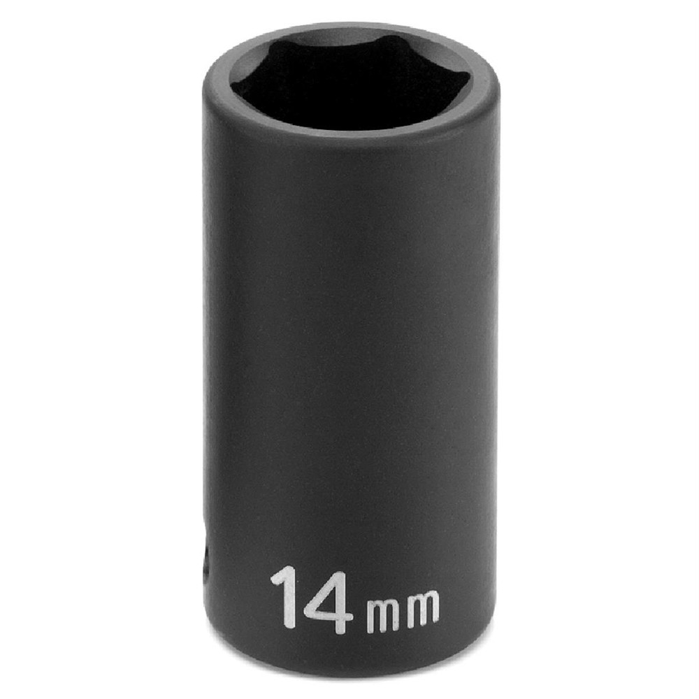 Grey Pneumatic 3/8" Drive x 14mm Semi-Deep Socket