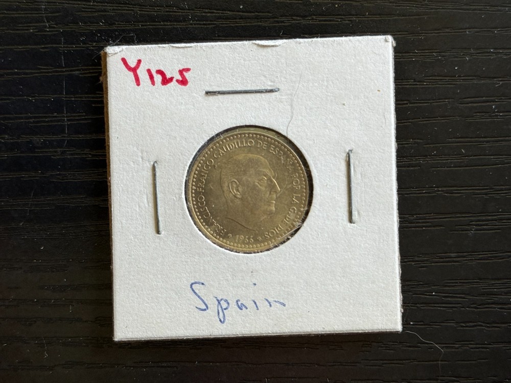 1966 Spain - 1 Peseta coin - ME2903