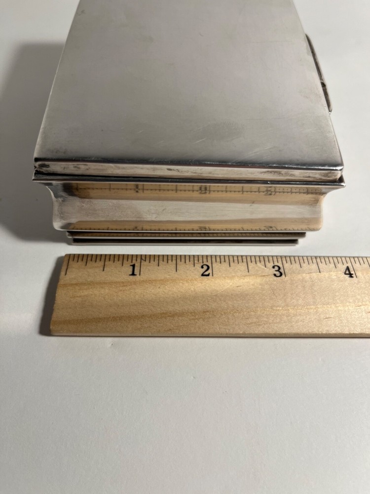 RARE 1937-1966 Hungarian Solid Silver Box