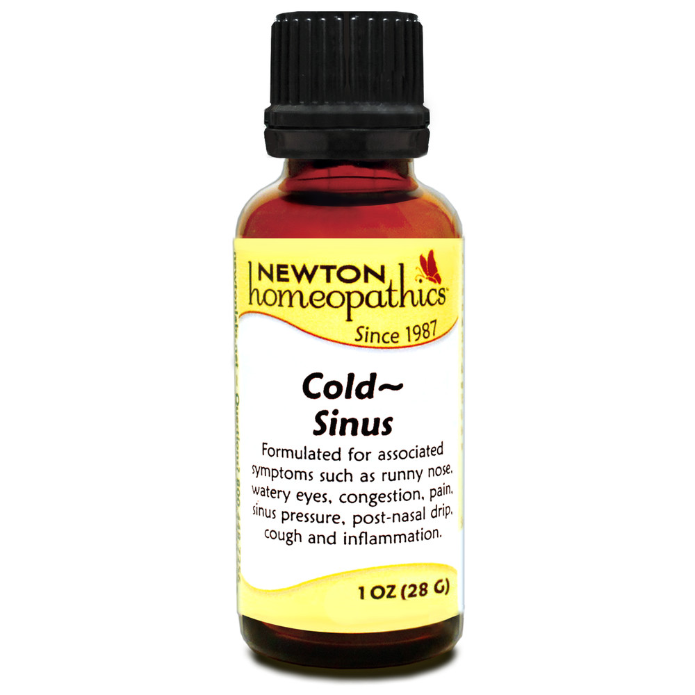 Newton Homeopathics Cold~Sinus Pellets 1 OZ
