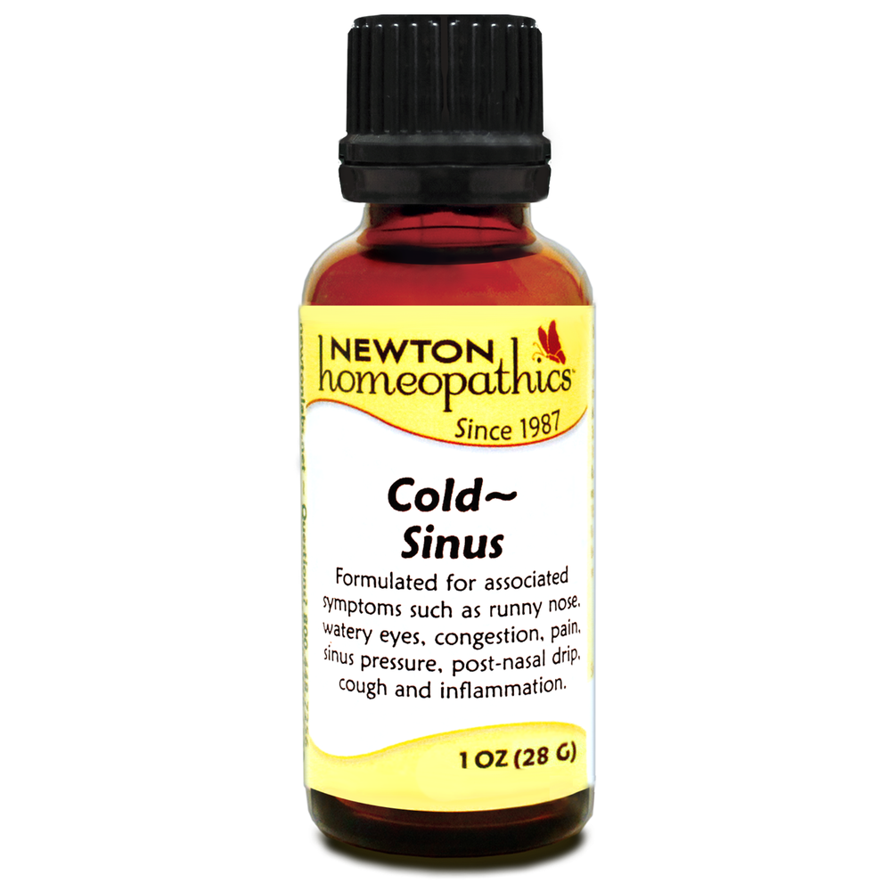 Newton Homeopathics Cold~Sinus Pellets 1 OZ