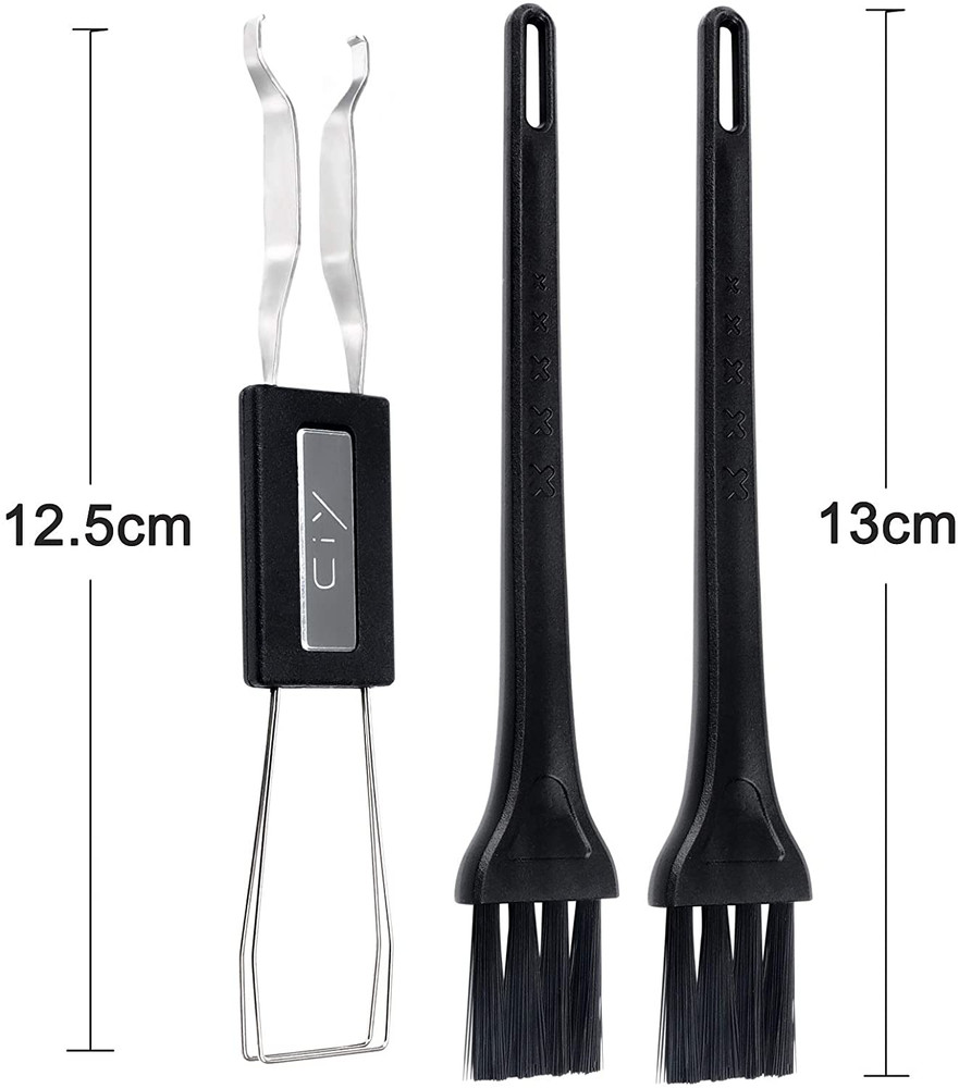 Keycap & Switch Puller Tool + 2 Cleaning Brushes Mechanical Keyboard
