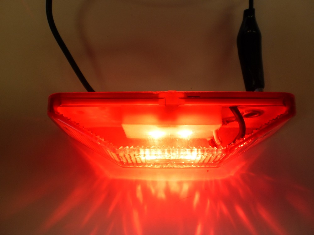 Red LED Bargman 99 Replacement Marker Light RV Truck Trailer 225