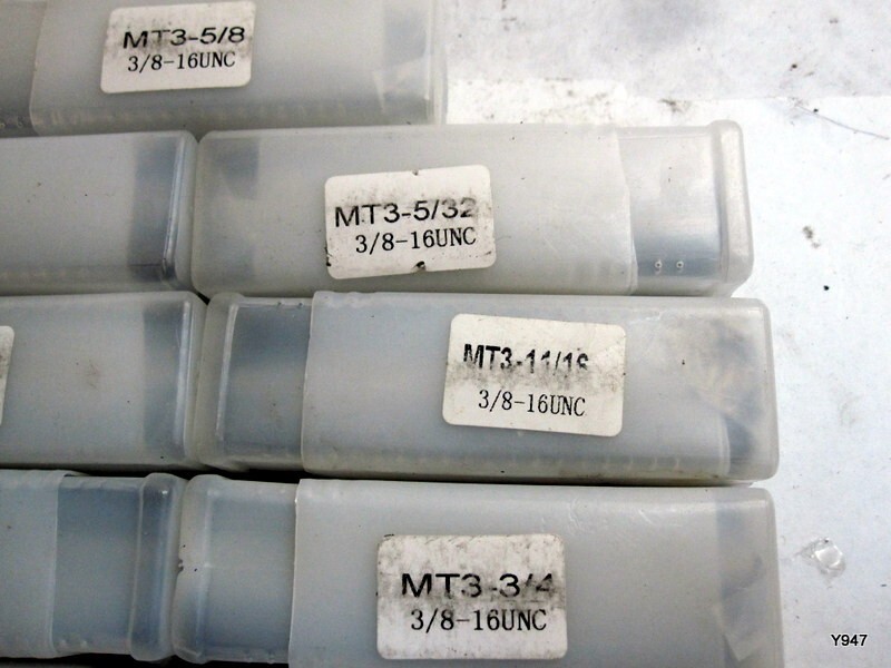 9 Pc Morse Taper Collet Set see description