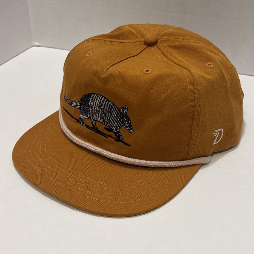 ARMADILLO DUCK CAMP EMBROIDERED BASEBALL HAT