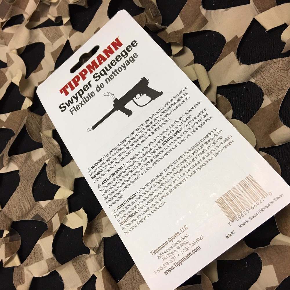 NEW Tippmann Swyper Pull Through Squeegee Barrel Cleaner - Red