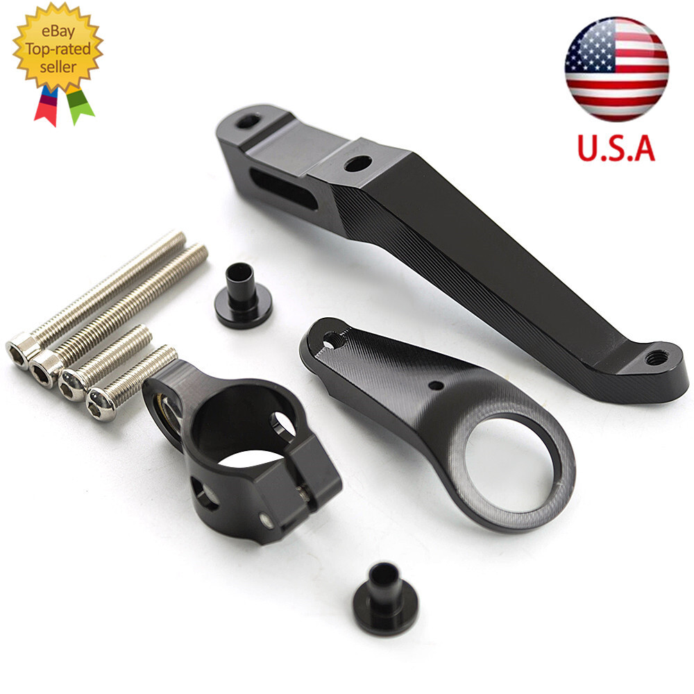 For Honda CBR954RR 2002 2003 CNC Steering Damper Bracket Mount Hardware Adjust