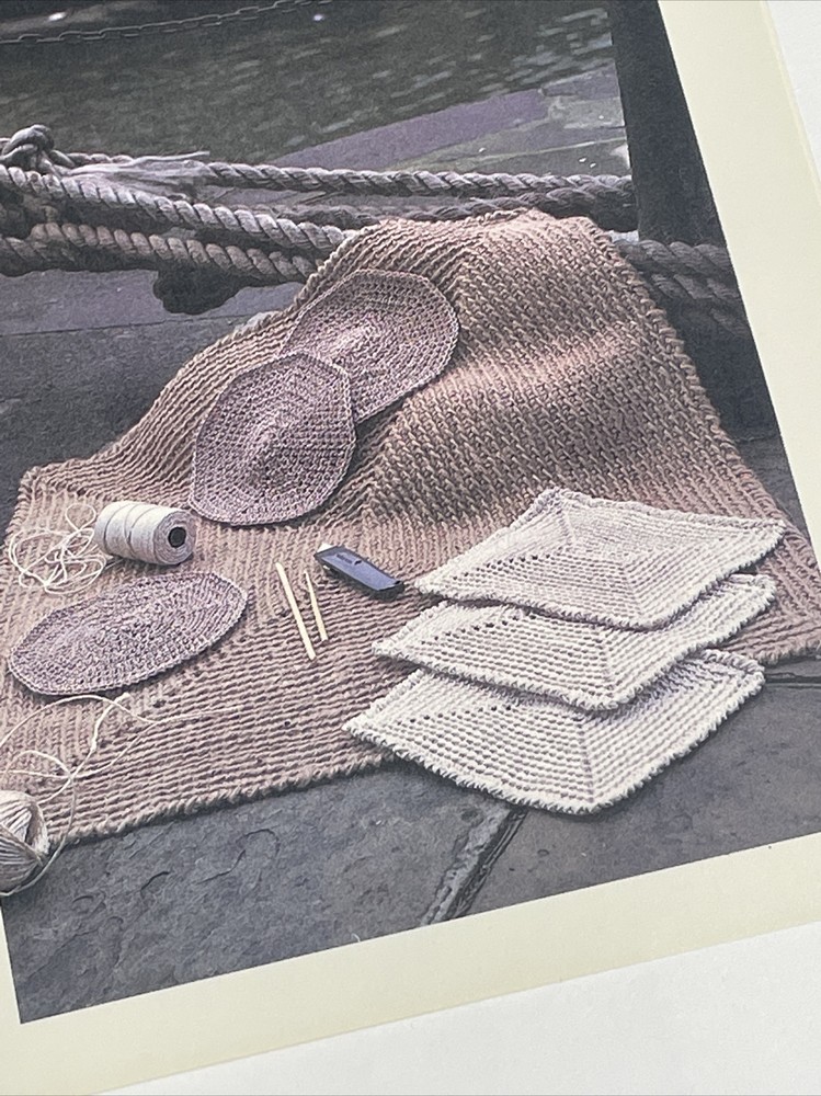 String Mats Placemat Crochet Pattern Marshall Cavendish