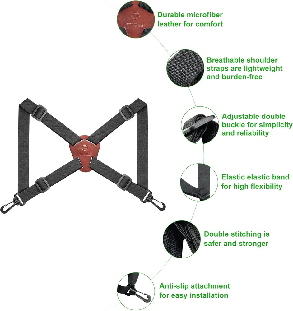 Binocular Harness Strap, X-shaped Decompression Binocular Strap, Cross Binocu...