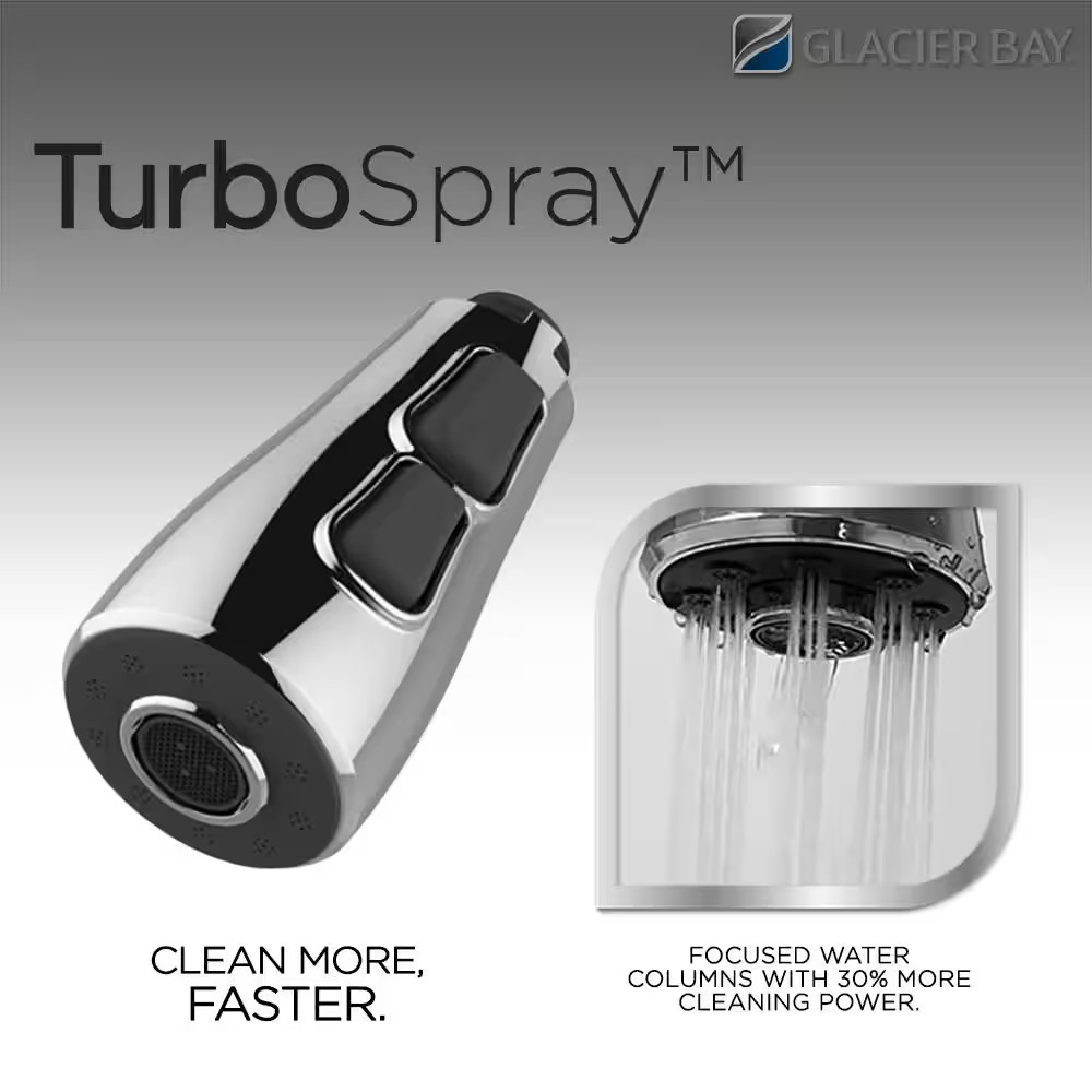 Market Single-Handle Pull-Down Spray Head in Chrome