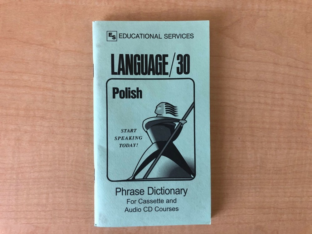 Polish Phrase Book / Dictionary - Pocket Size - by Language/30