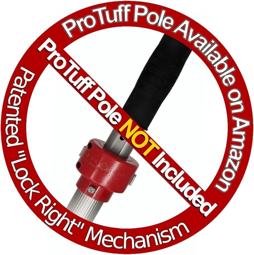 Versatile Pool Pole Hangers - Lifetime , Easy Install - Silver Finish