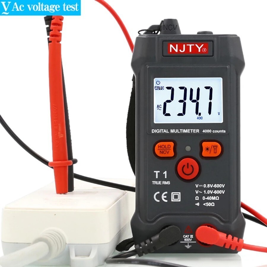 Fully Smart Digital Multimeter Fully Automatic No Need to Change Gears Handheld