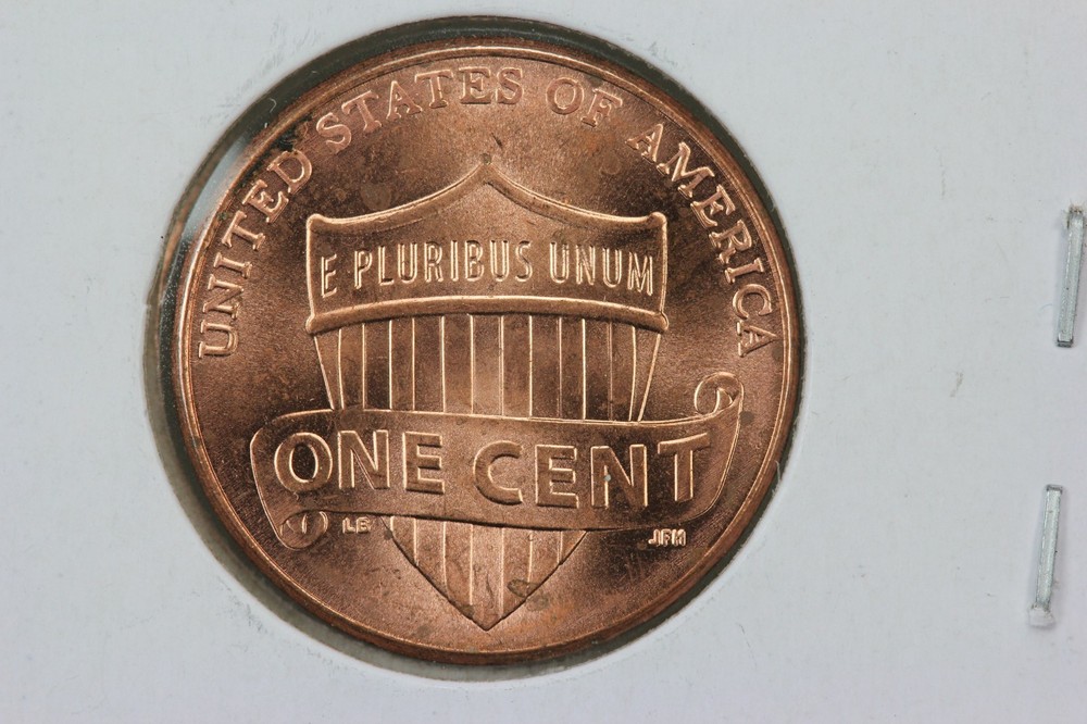 2023 Union Shield Cent Extra V Mint Error 50K4
