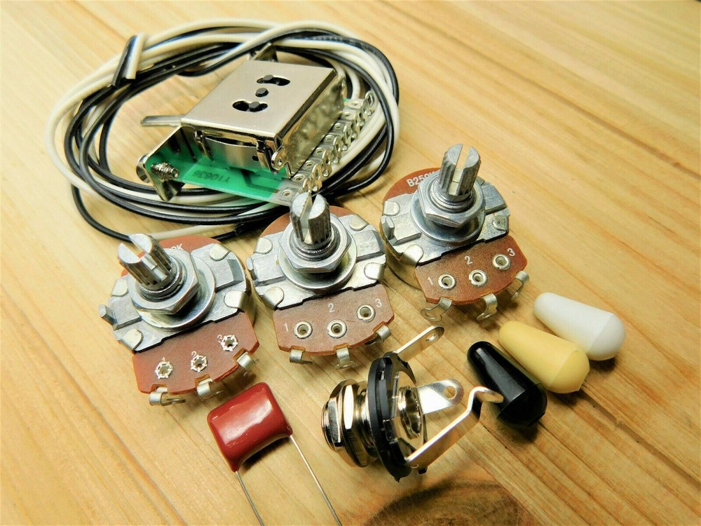 Stratocaster wiring kit for SSS