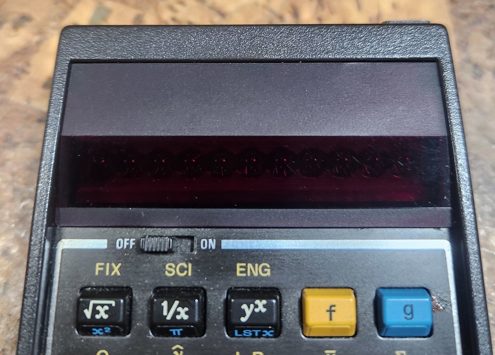 UNTESTED Hewlett-Packard HP 32E Scientific Calculator with case