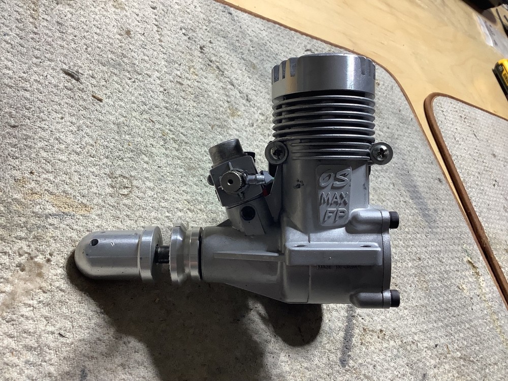 OS 60FP 2stroke with Pitts Style Muffler