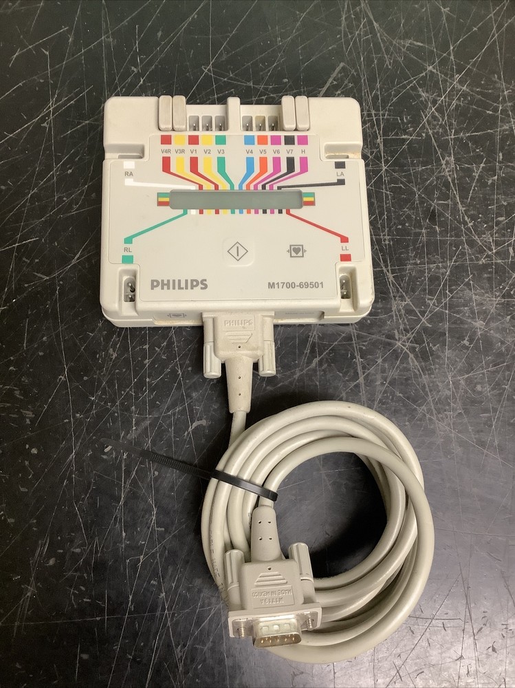 Philips M1700-69501 PageWriter Acquisition Module and Cable