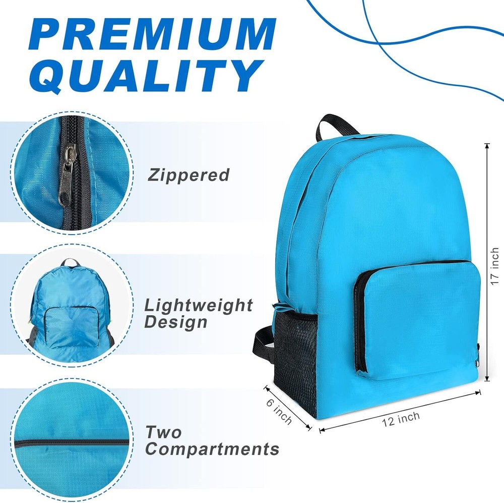 Sherr 20 Pack Foldable Lightweight Backpack Travel Bag, Classic Backpacks...