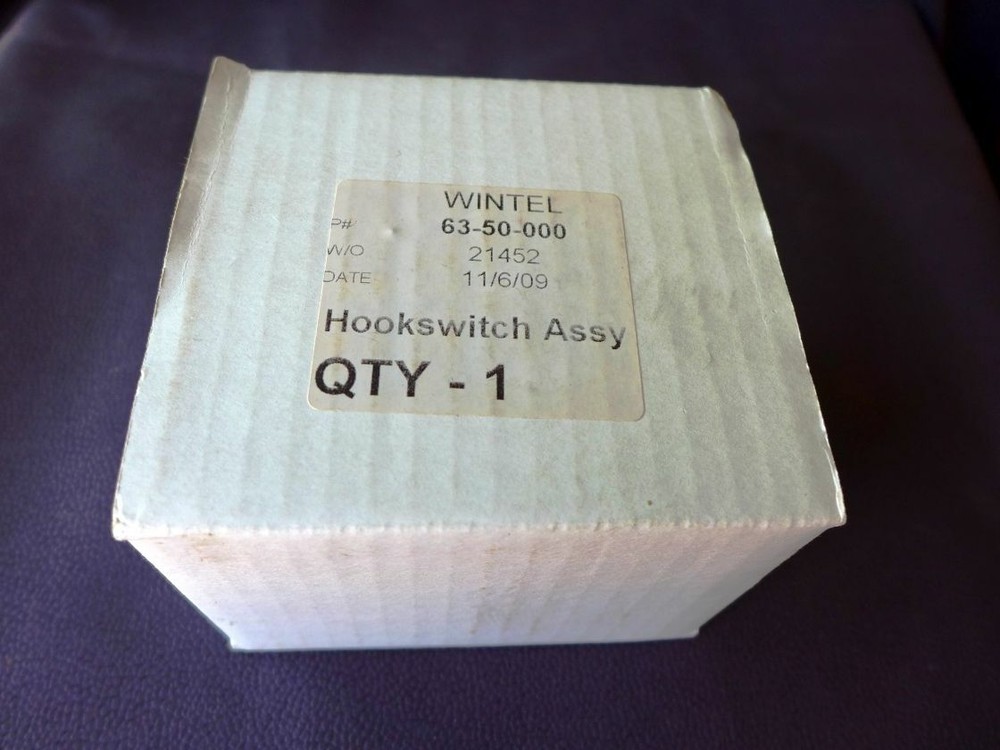 Wintel Hookswitch Assembly 21452 Satin-Chrome 63-50-000