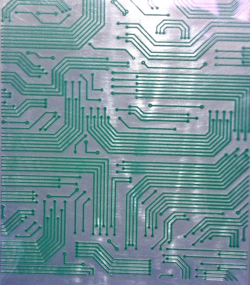 Diamond Press Embossing Folder Electronic Board Design Pattern All New Free Ship