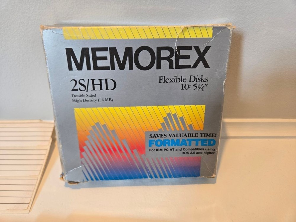 Memorex 2S/HD Disks - Box with 10 Total