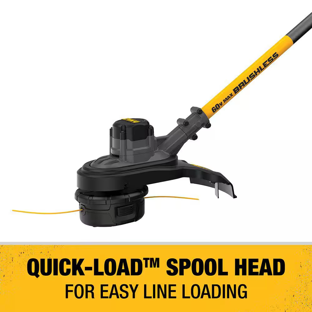 FLEXVOLT 60V MAX 16 In. Brushless Cordless Battery Powered String Trimmer (Tool