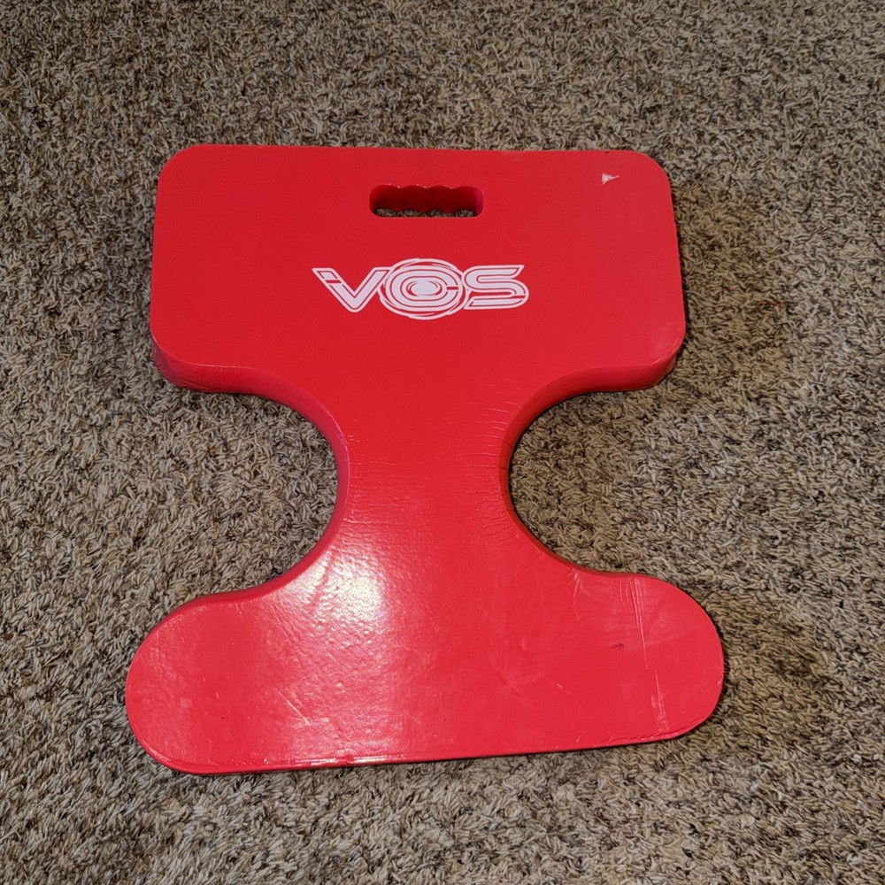 VOS Oasis Premium Water Solid Saddle Float Red